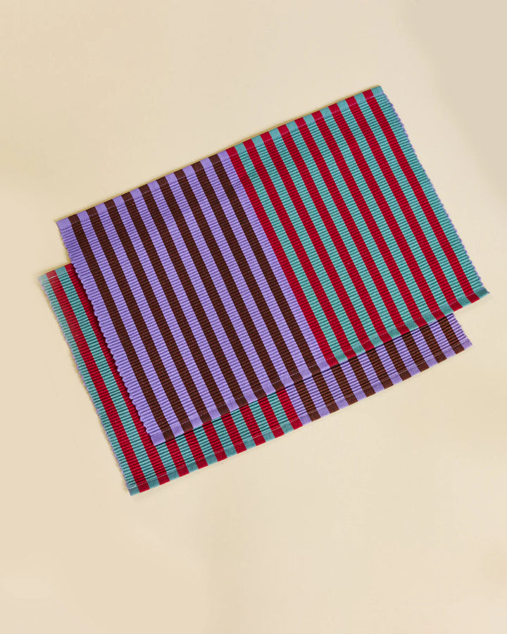 Dual Stripe Placemats - Mixed