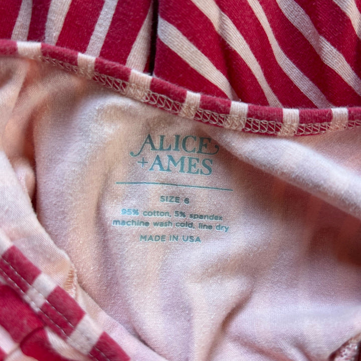 Alice + Ames Striped Dress Sz 6