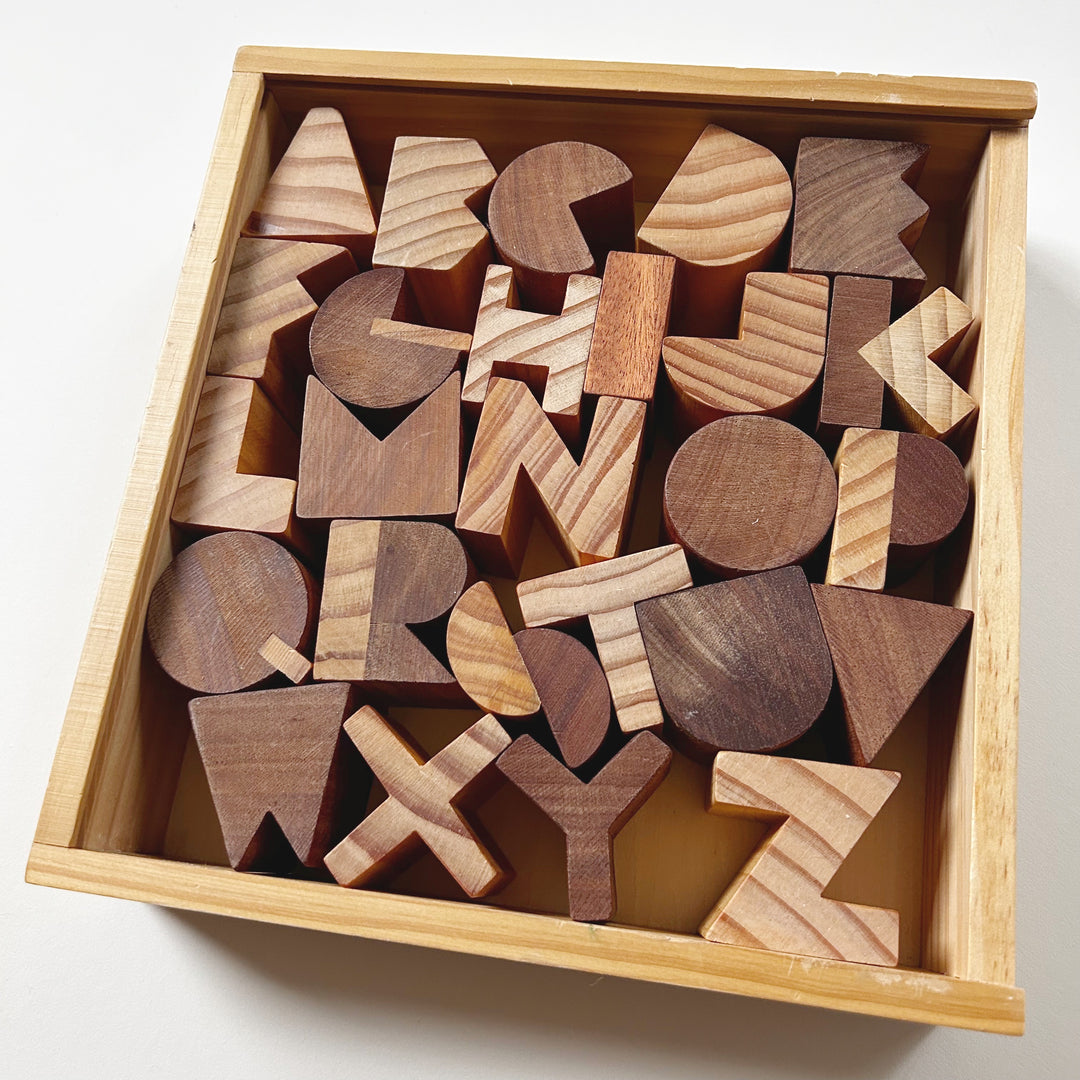 Wooden Alphabet