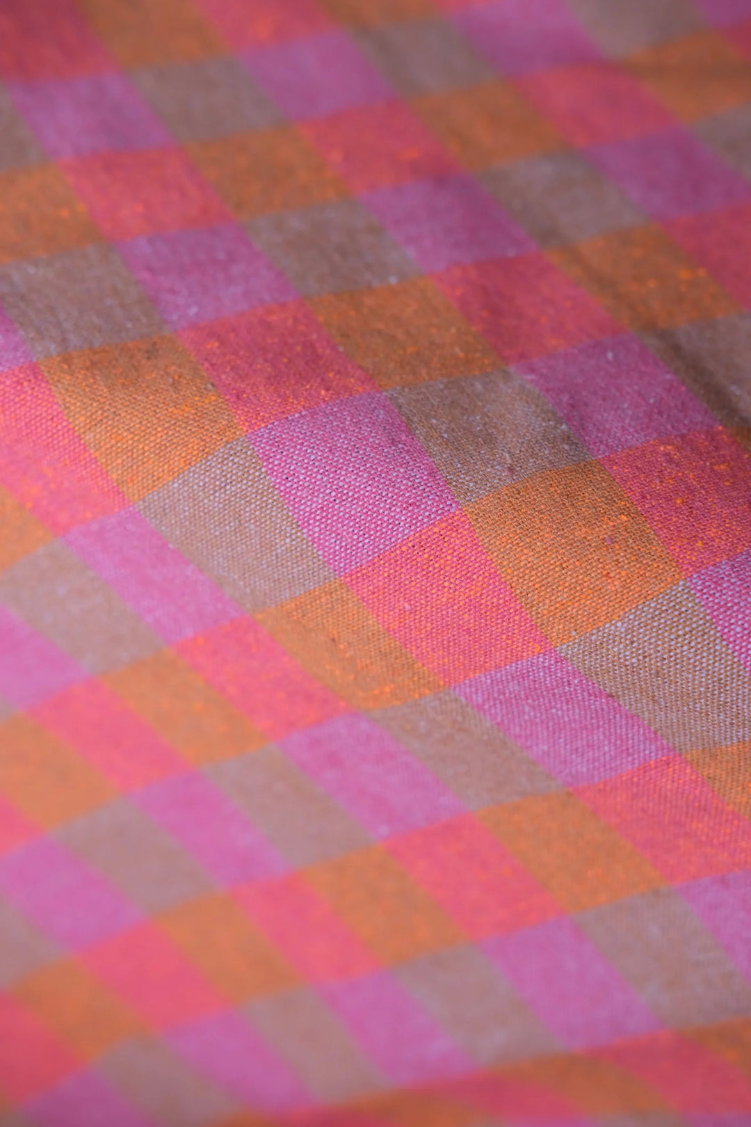 Blanket - Tobacco & Pink by Lilac & Neon