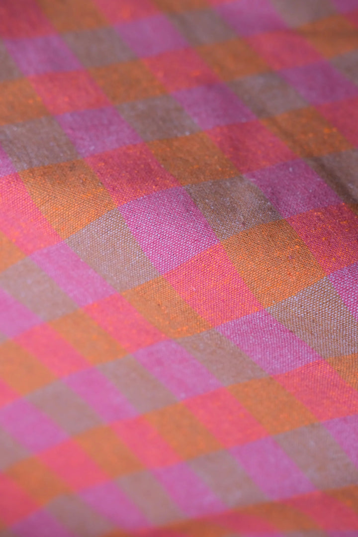 Blanket - Tobacco & Pink by Lilac & Neon