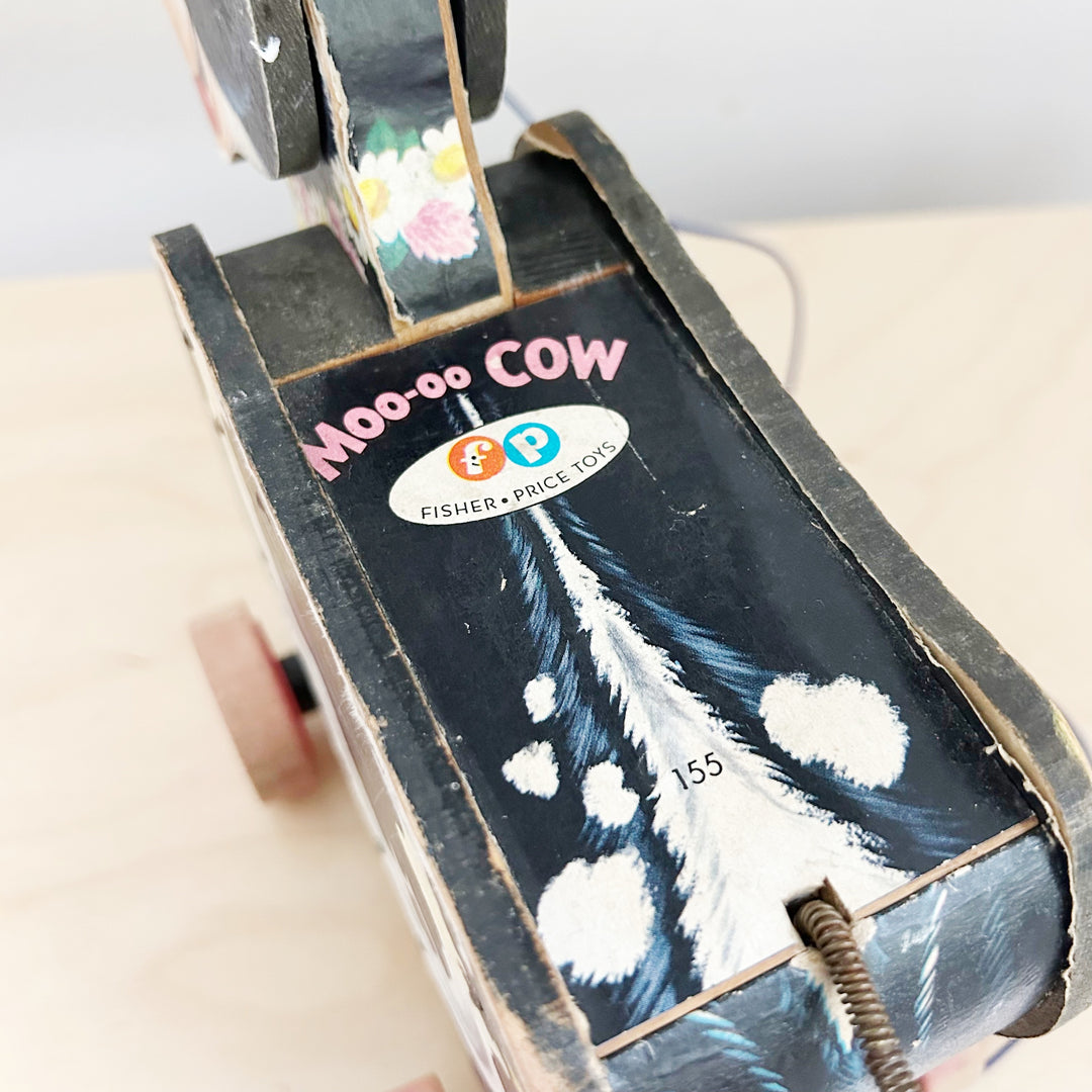 Vintage Fisher Price Moo-oo Cow