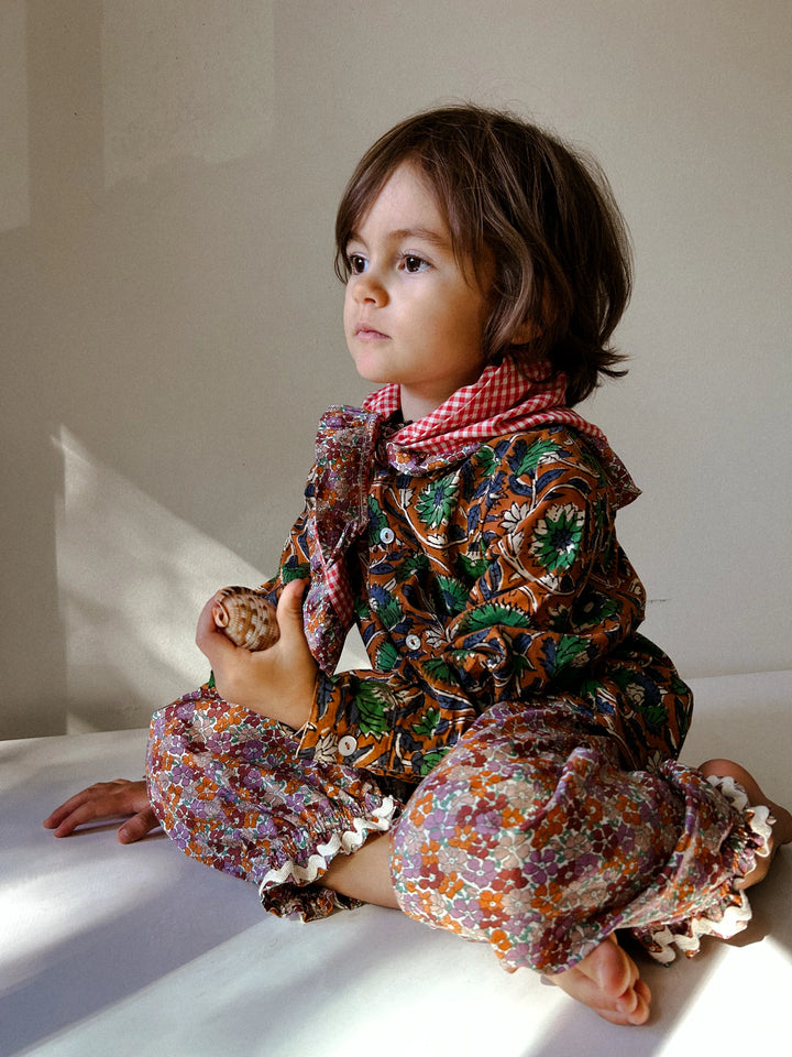 Ballet Pant in Fall Floral Liberty Print