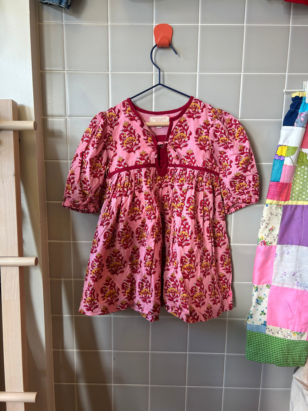 Pink Chicken Dress Sz 2 AS IS