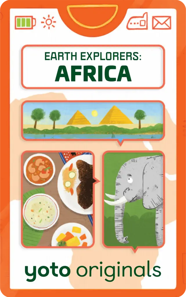 Yoto Card: Earth Explorers