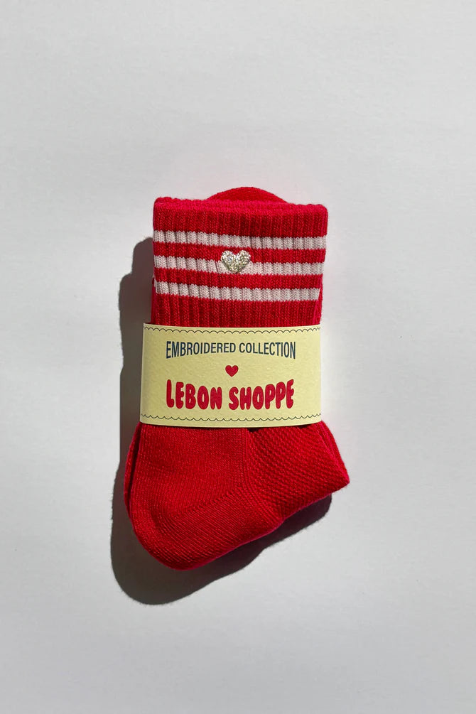 Embroidered Girlfriend Socks