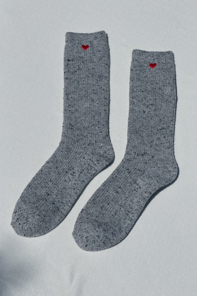 Embroidered Snow Socks