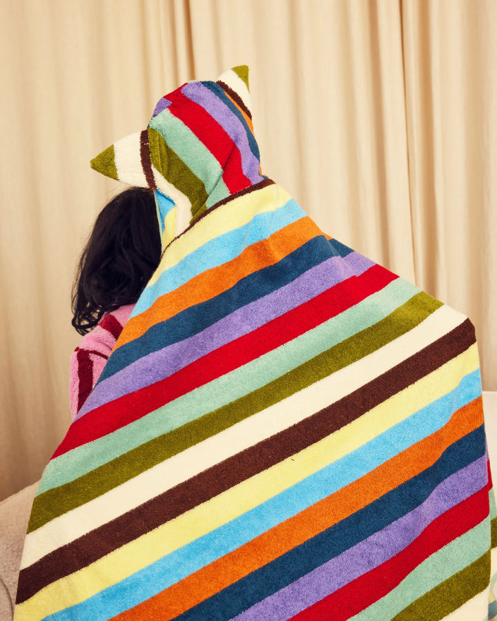 Baby Hooded Towel - Eucalyptus