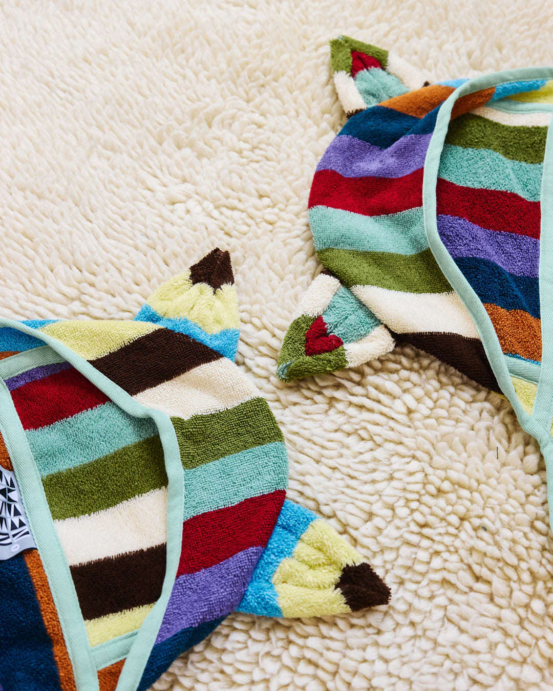 Baby Hooded Towel - Eucalyptus