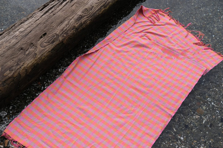 Blanket - Tobacco & Pink by Lilac & Neon