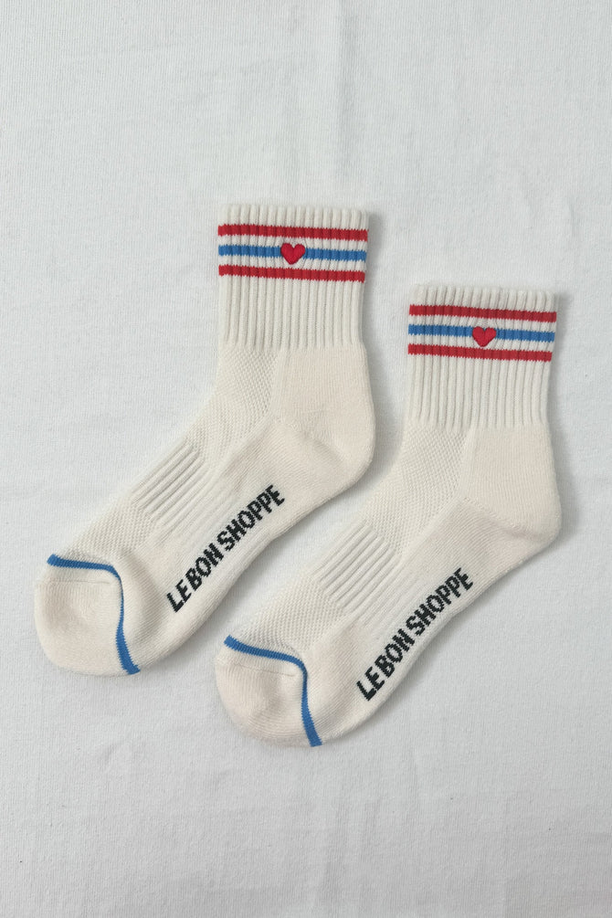Embroidered Girlfriend Socks