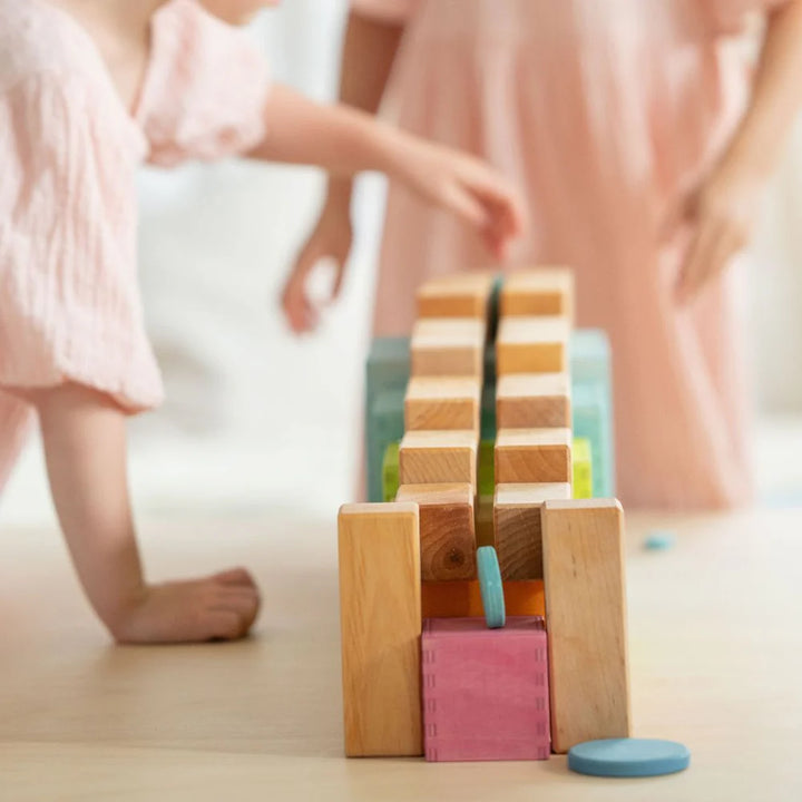 Concentric Circles and Rings Pastel