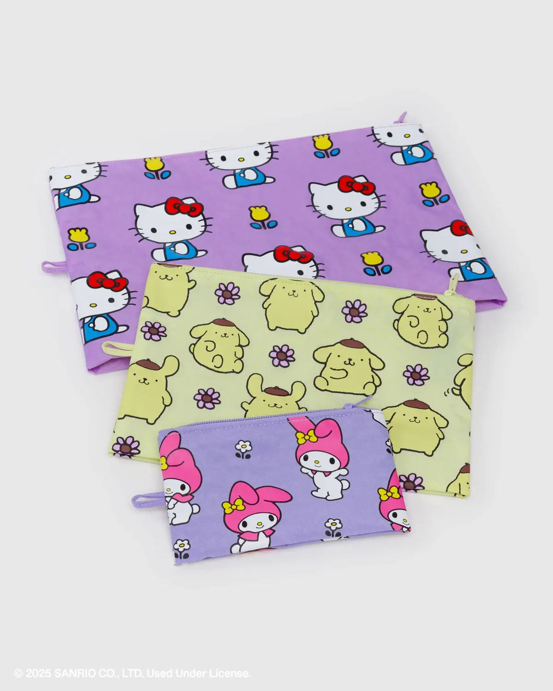 Go Pouch Set - Hello Kitty and Friends Florals