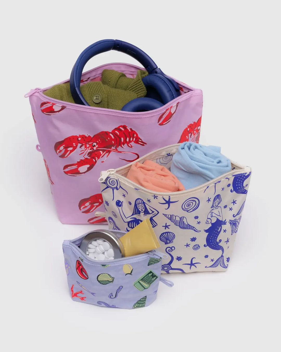 Go Pouch Set - Sea Creatures
