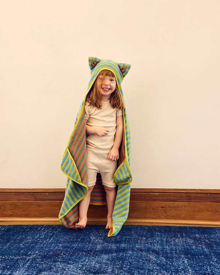 Baby Hooded Towel - Grasshopper