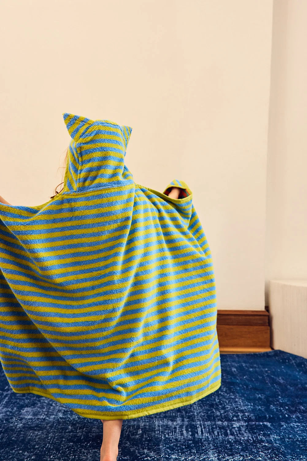 Baby Hooded Towel - Grasshopper