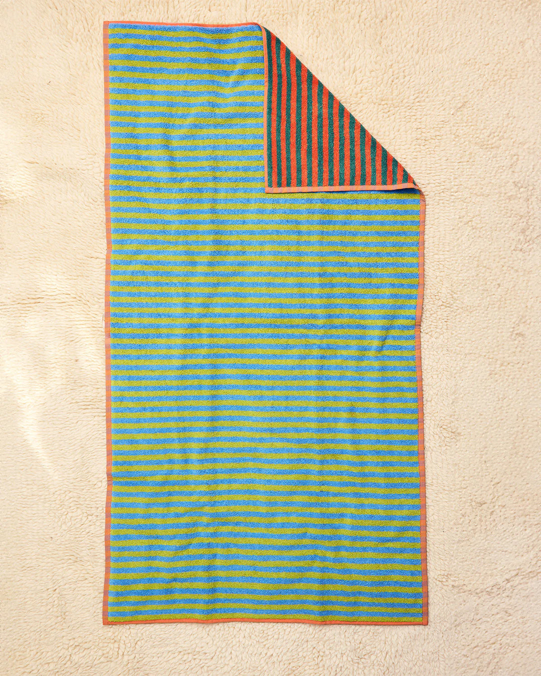 Bug Stripe Towels - Set of 5