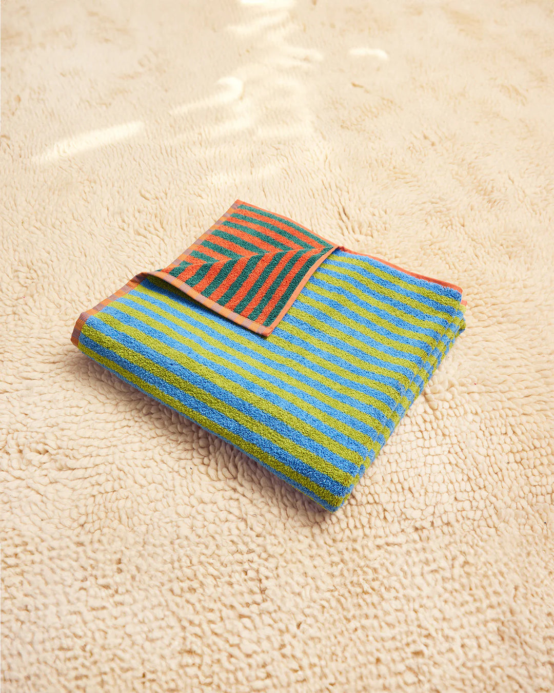 Bug Stripe Towels - Set of 5