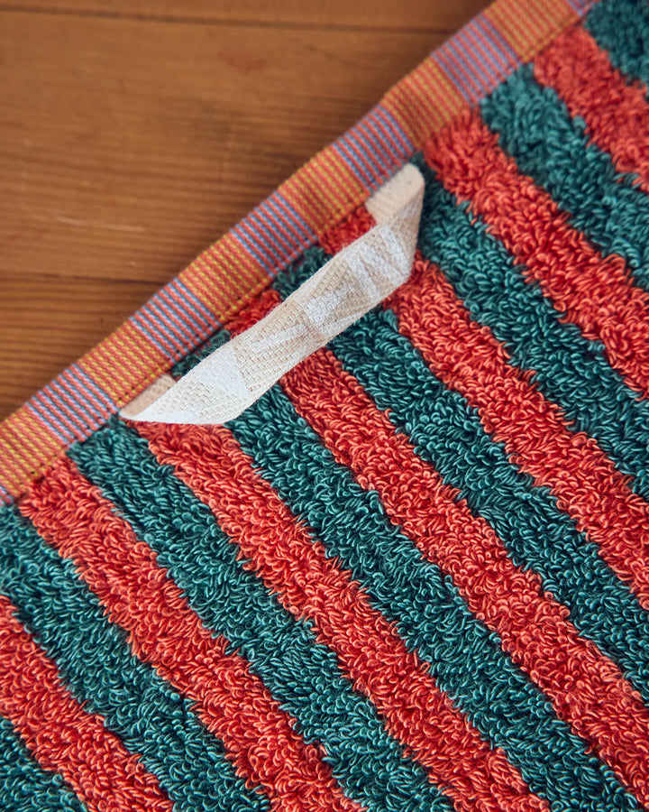 Bug Stripe Towels - Set of 5