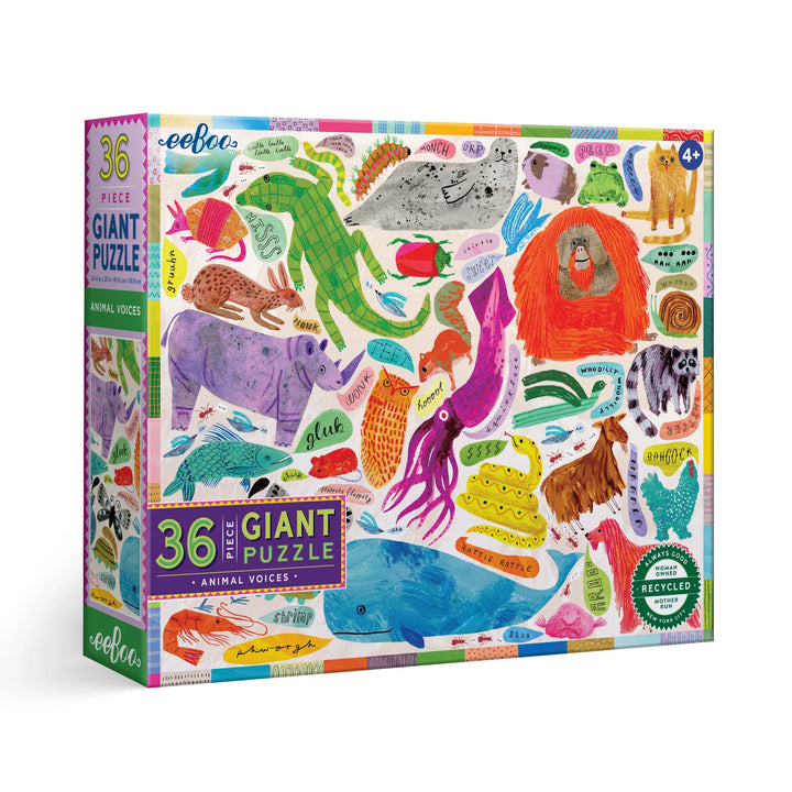 Animal Voices 36 Giant Puzzle