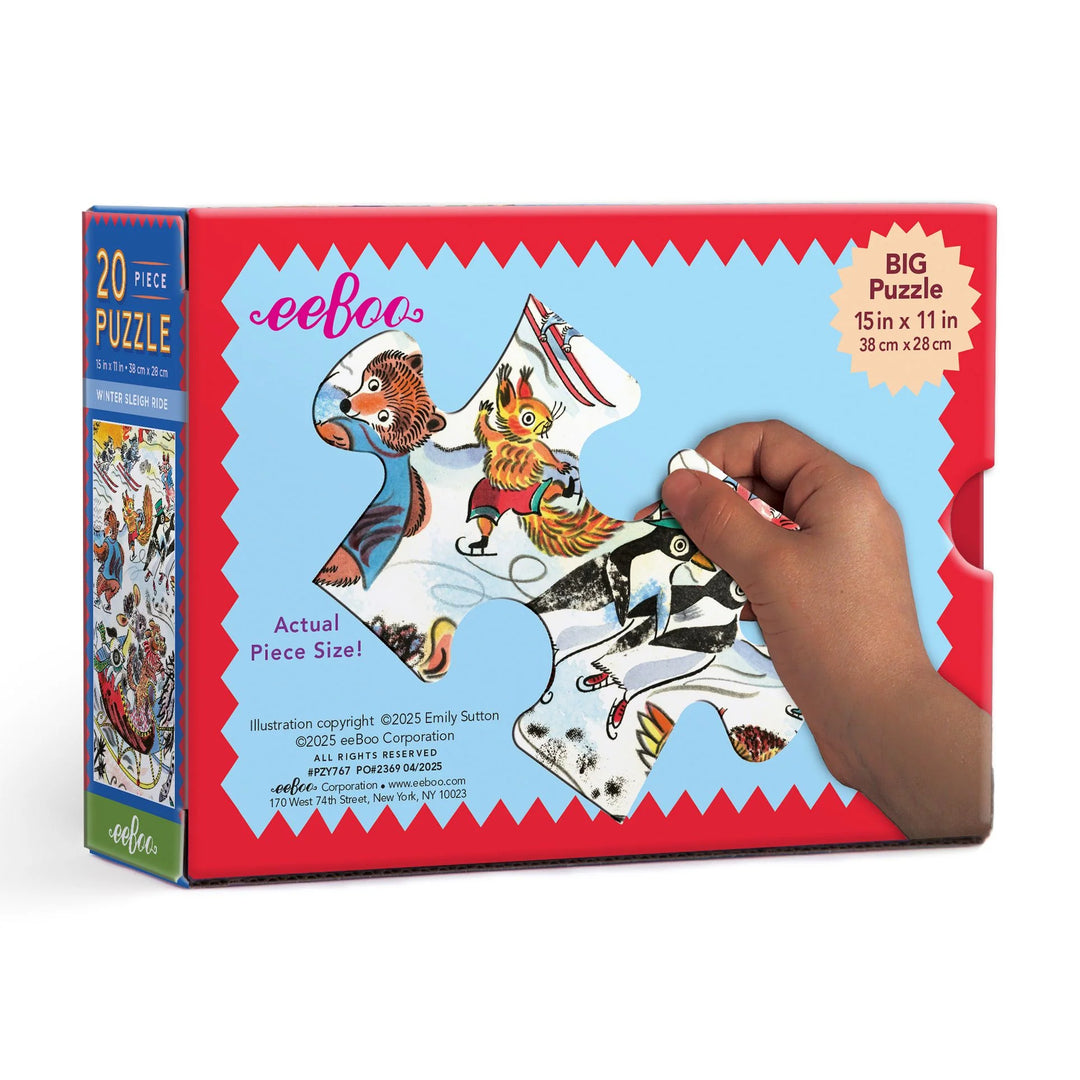 Winter Sleigh Ride 20pc Puzzle