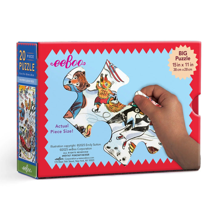 Winter Sleigh Ride 20pc Puzzle