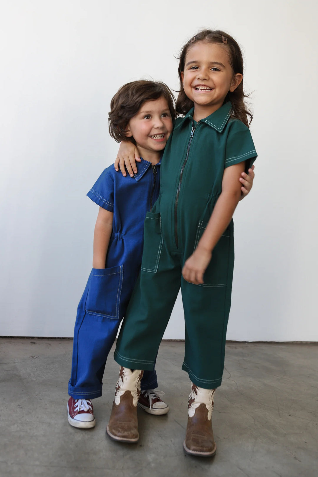 Kids Utility Suit - Hunter Green