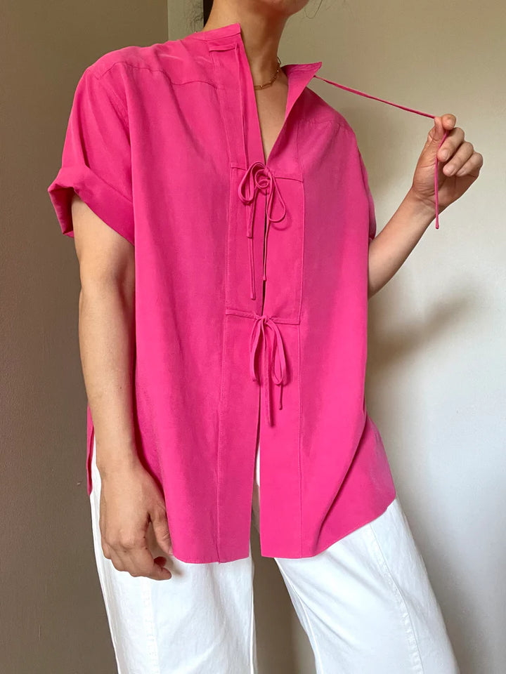 Gemma Tie Shirt
