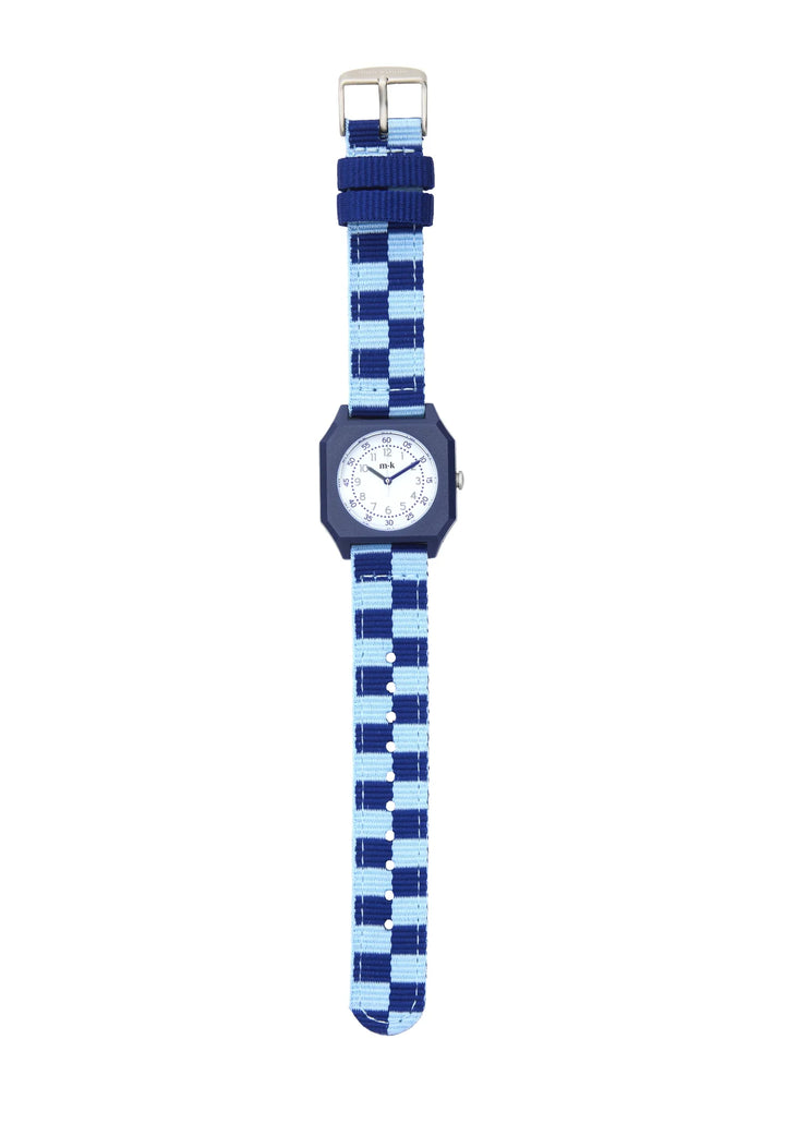 Blue Sunday Checkered Watch