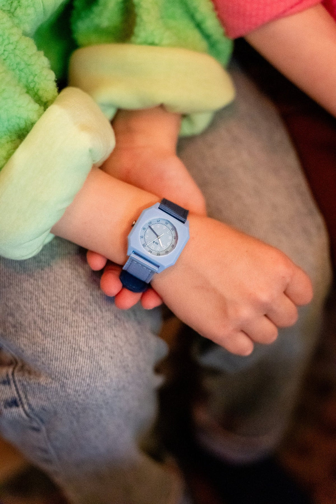 Blue Cotton Candy Watch