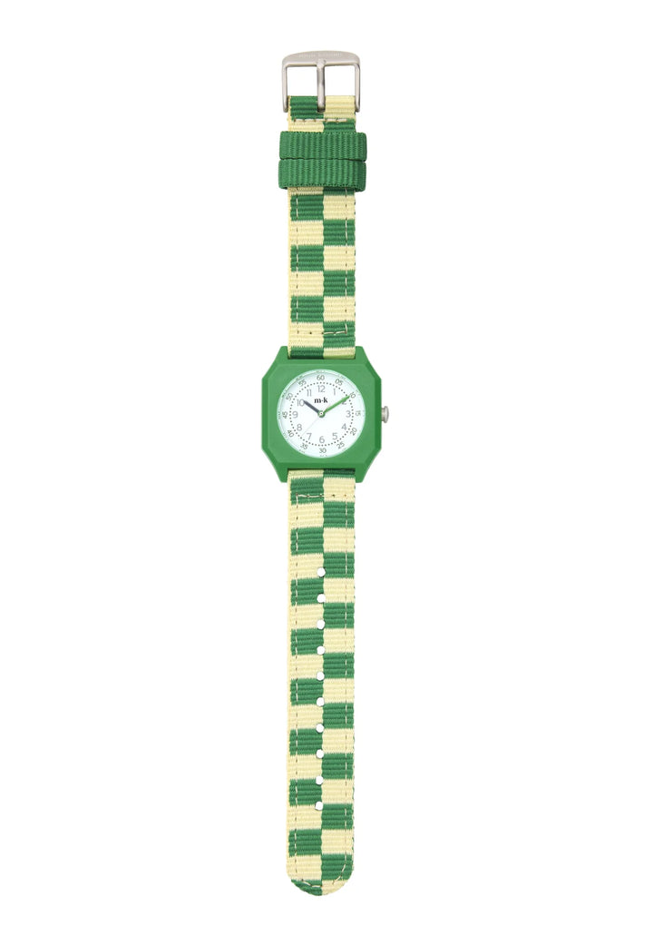 Summer Grass  Checkered Watch