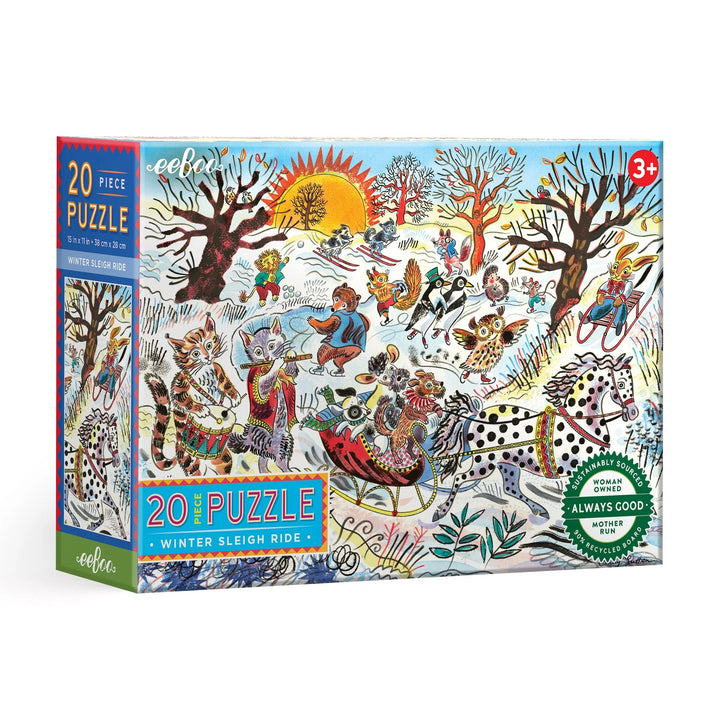 Winter Sleigh Ride 20pc Puzzle