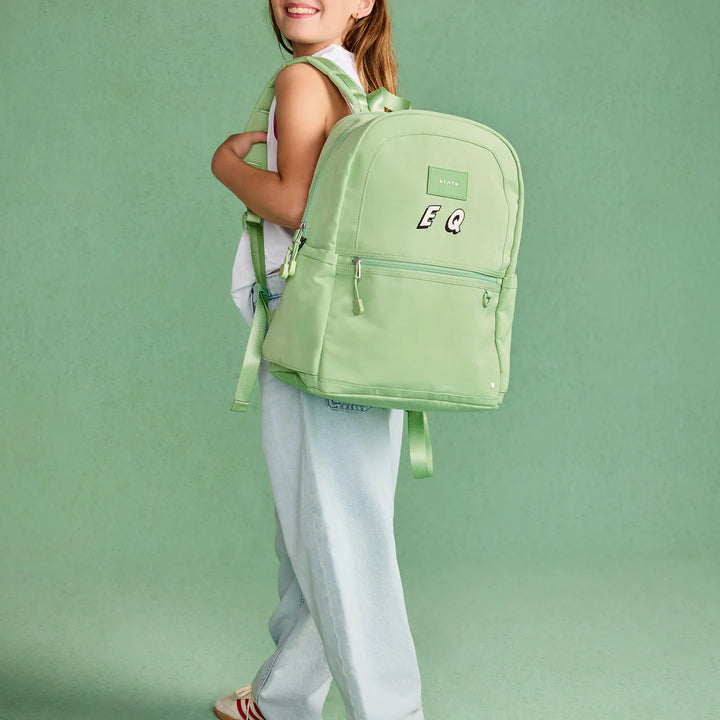 Kane Double Pocket Backpack - Green