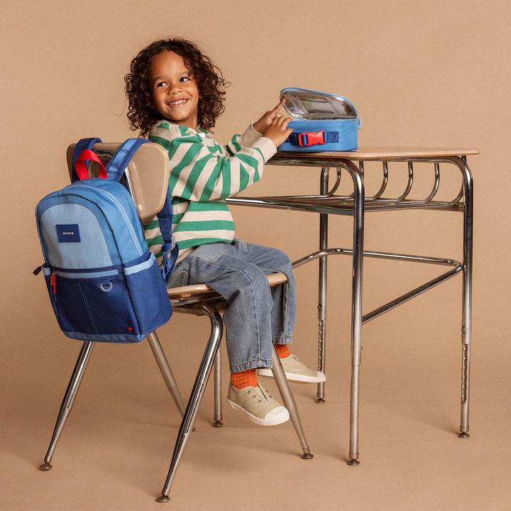 Kane Mini Backpack - Blue Colorblock