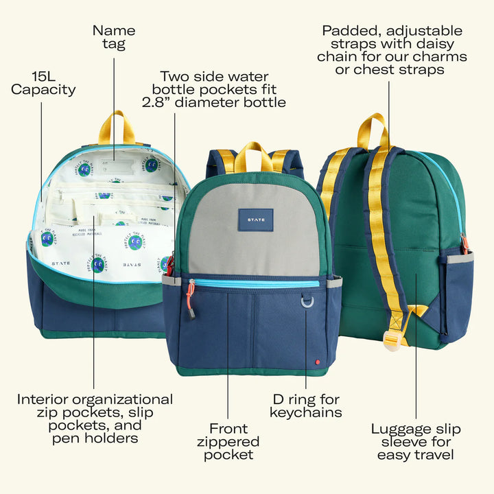 Kane Backpack - Stripe