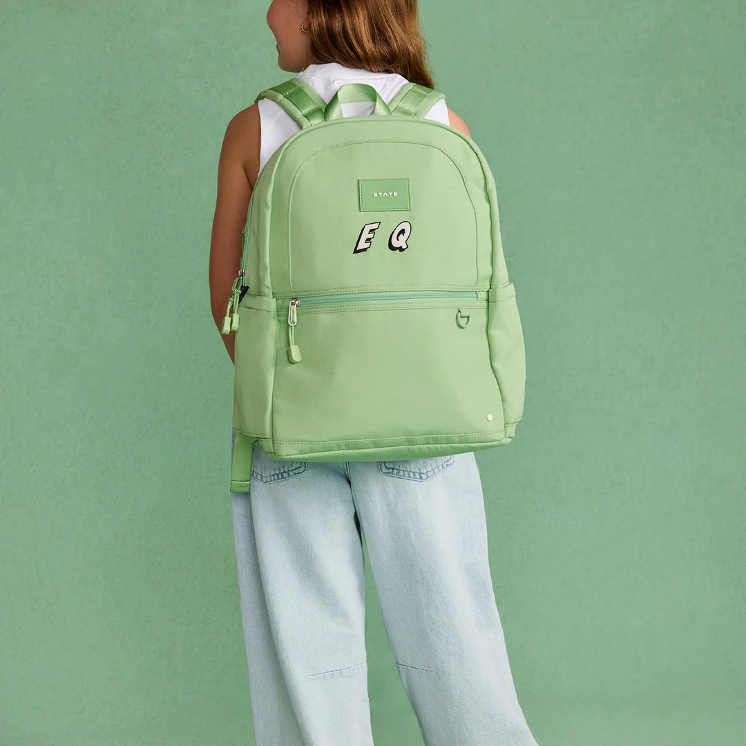 Kane Double Pocket Backpack - Green
