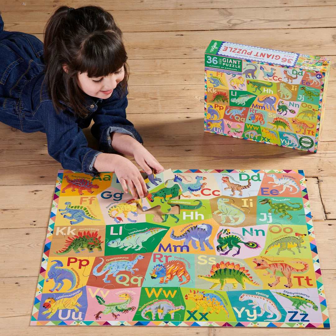 Alphabet of Dinosaurs 36 Giant Puzzle