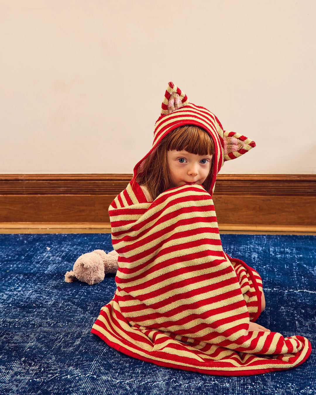Baby Hooded Towel - Ladybug