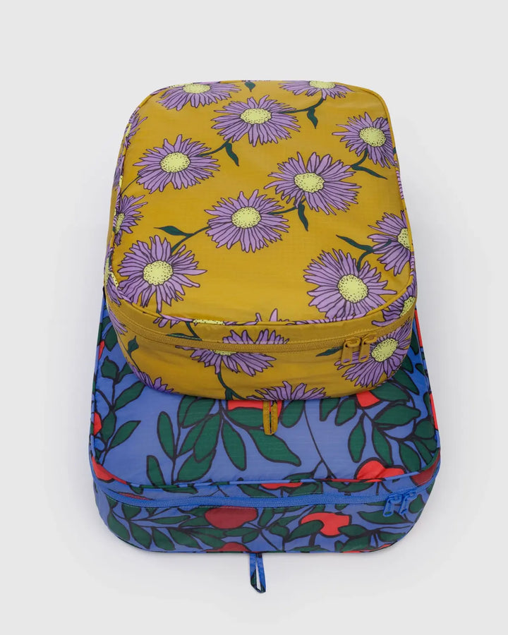 Large Packing Cube Set - Night Orchard