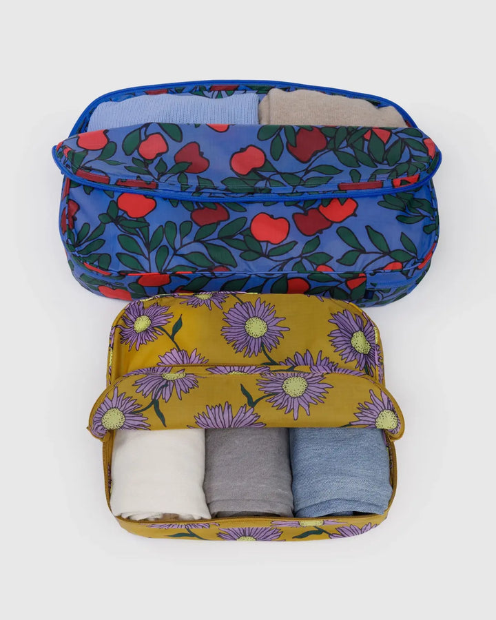 Large Packing Cube Set - Night Orchard