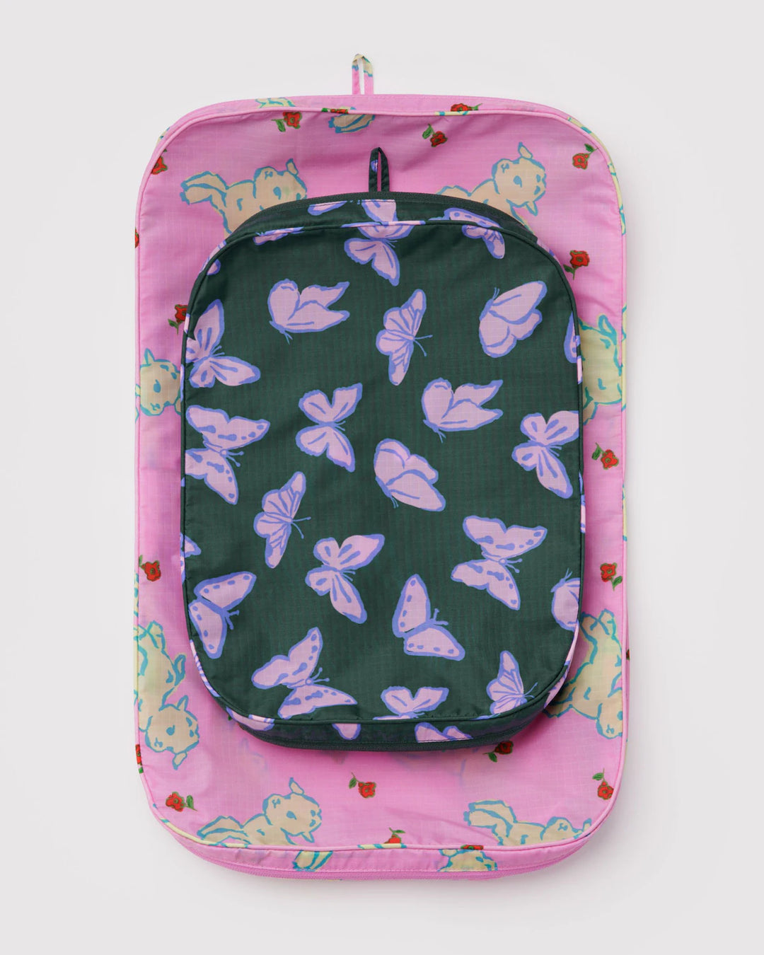Large Packing Cube Set - Spring Animals