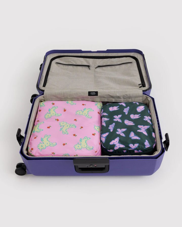 Large Packing Cube Set - Spring Animals