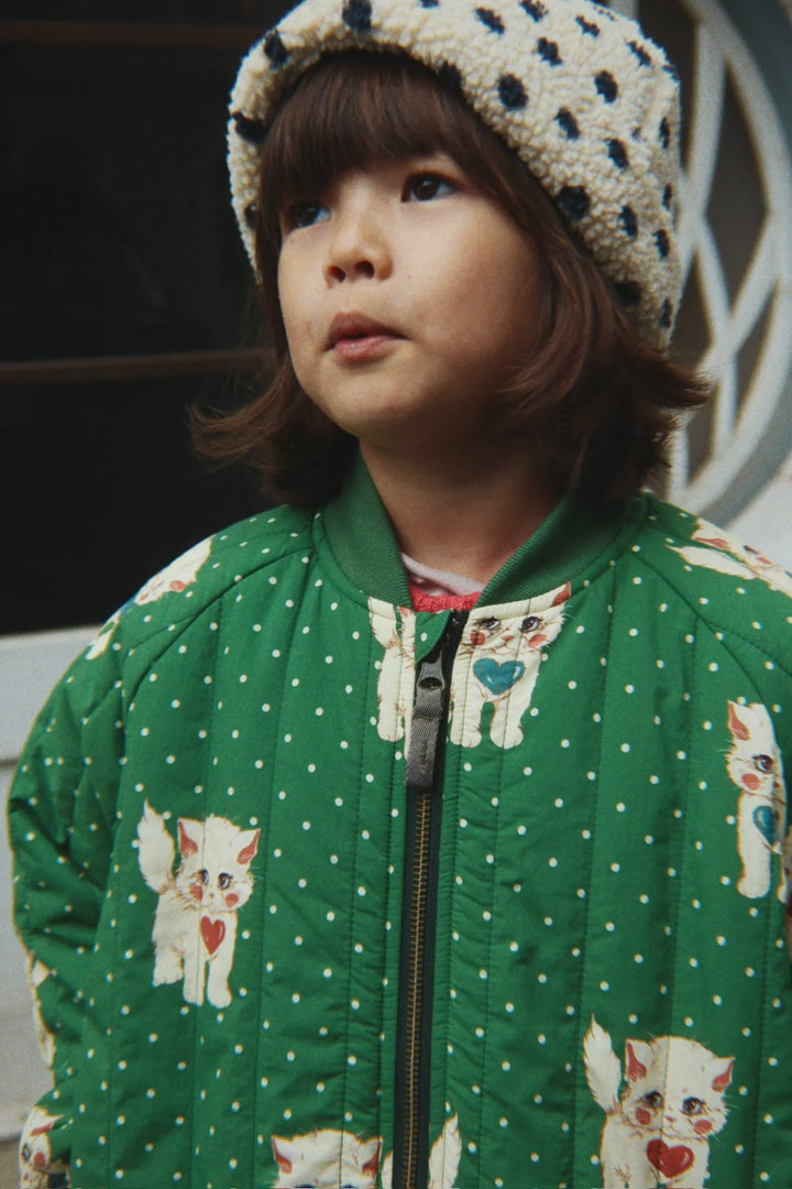 Juno Printed Bomber Jacket