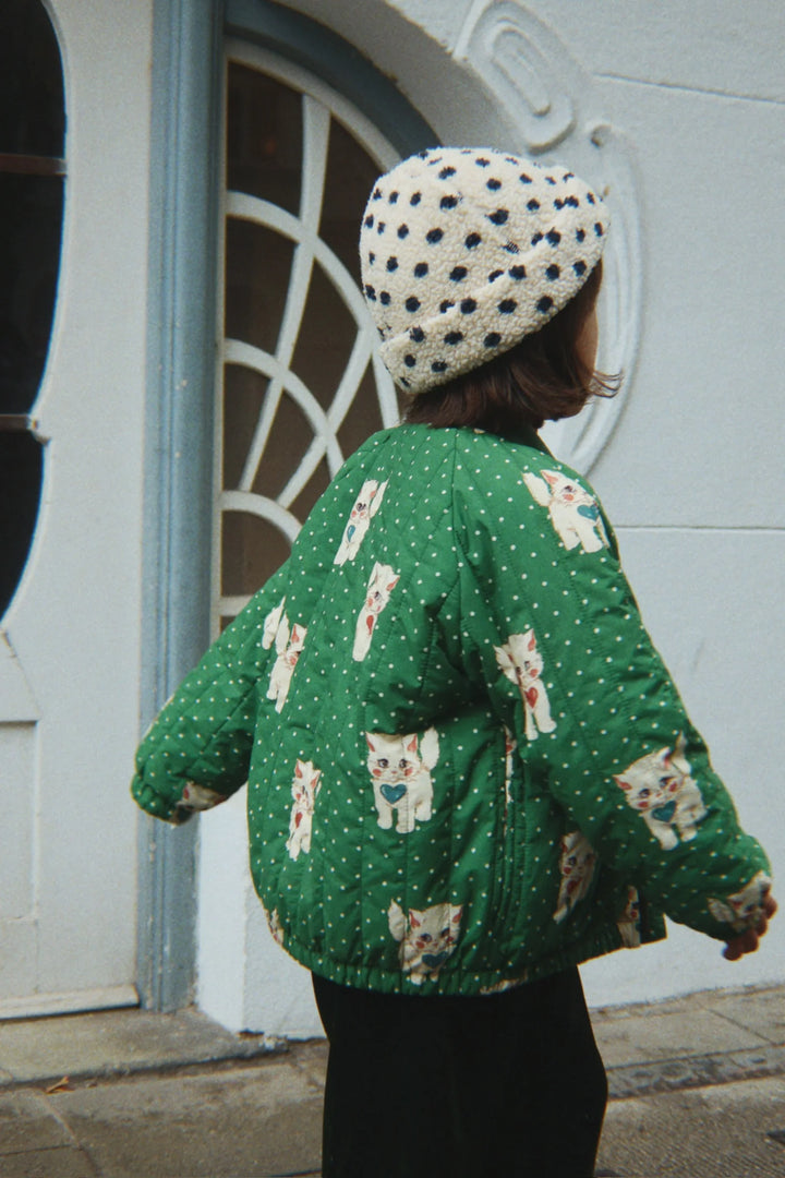 Juno Printed Bomber Jacket
