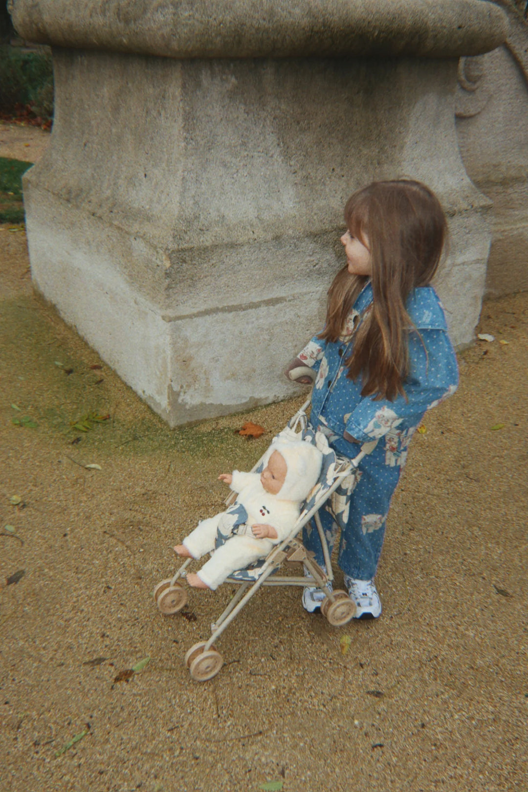 Doll Stroller - Swan