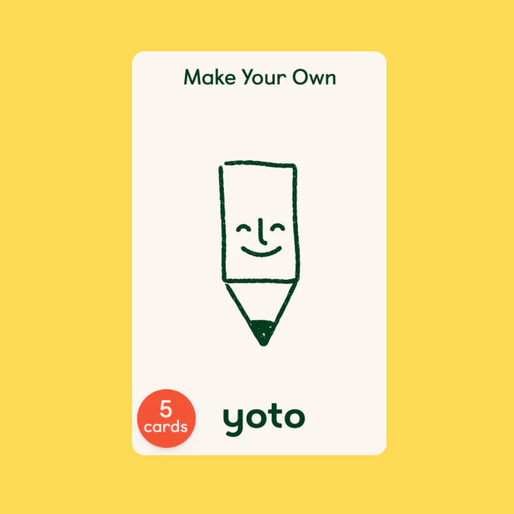 Yoto Card: Make Your Own Cards (Pack of 5)