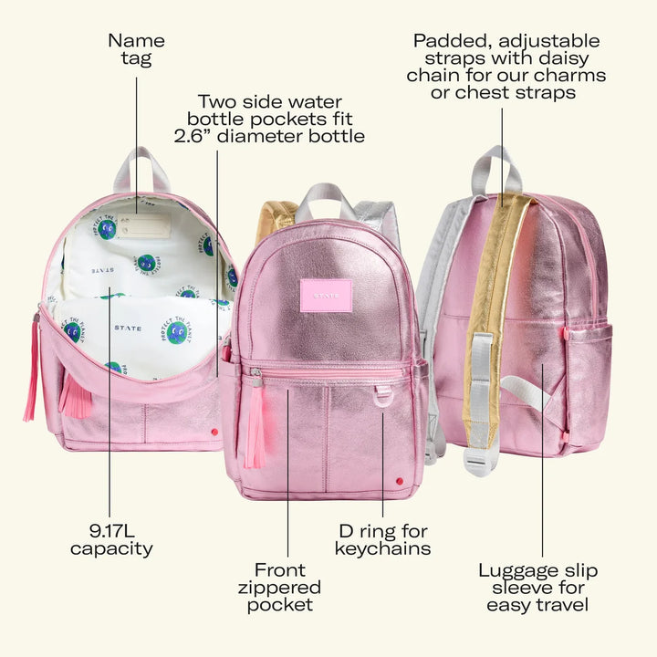 Kane Mini Backpack - Pink Colorblock