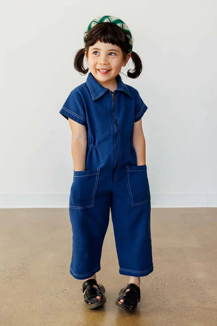 Kids Utility Suit - Navy