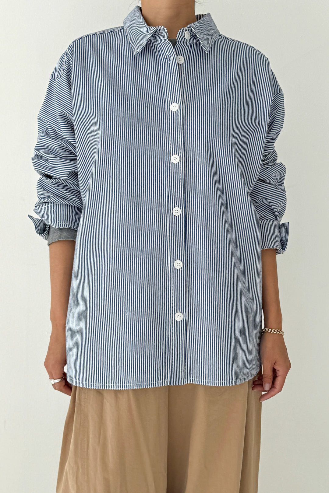 Owen Shirt - Blue Stripe