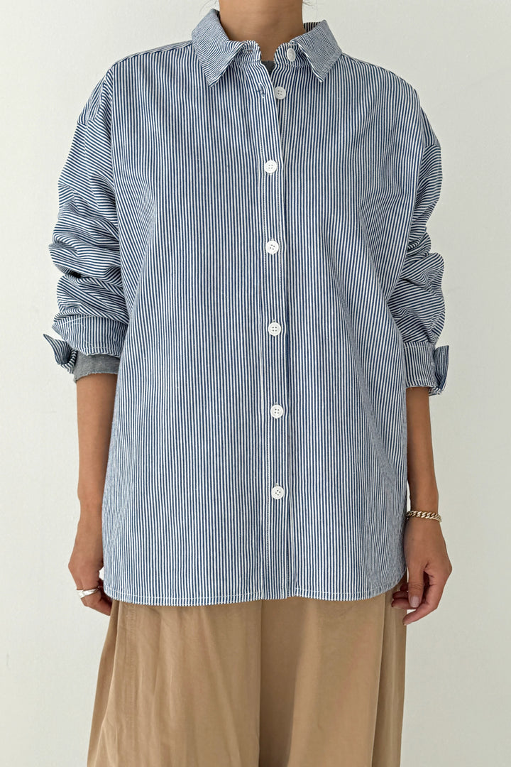 Owen Shirt - Blue Stripe